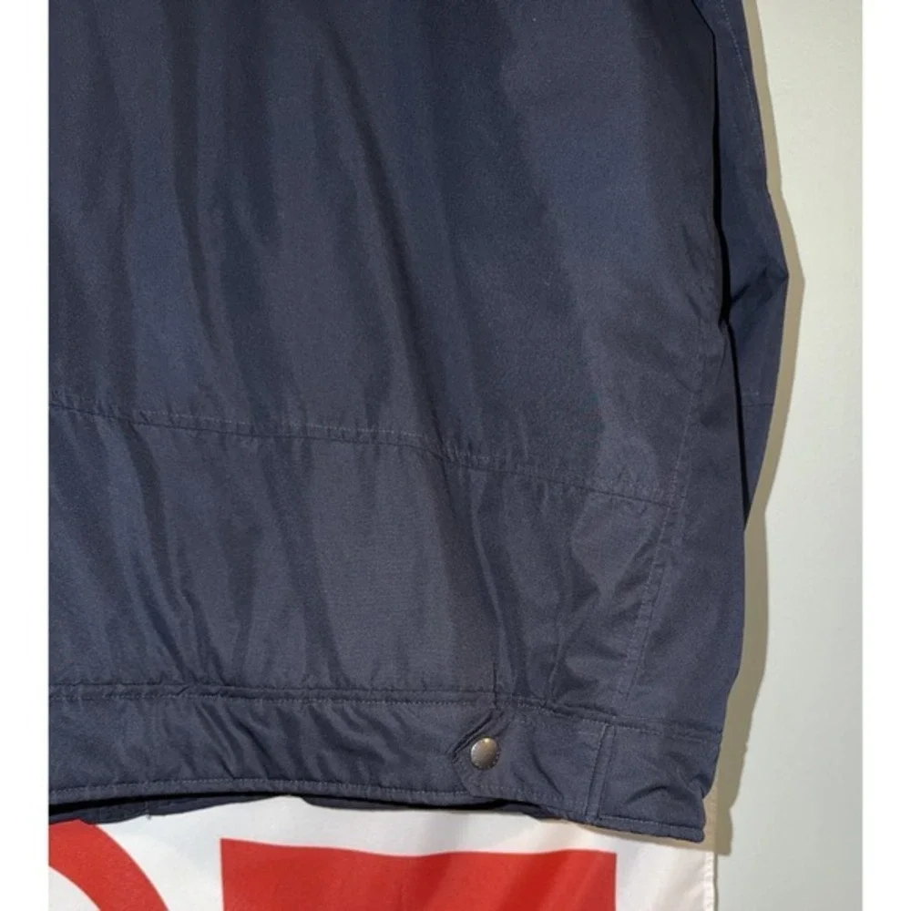 Vintage Polo Ralph Lauren Windbreaker Jacket 3XLT Fleece Lined Full Zip Snap 90s
